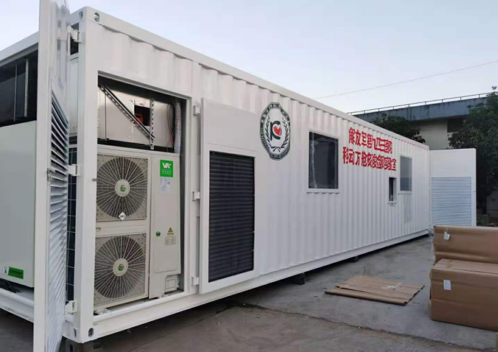 Equipment container houses